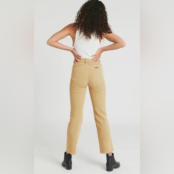 ROLLA’S Original High Rise Straight Corduroy Pants Tan Size 28 - Picture 3 of 13